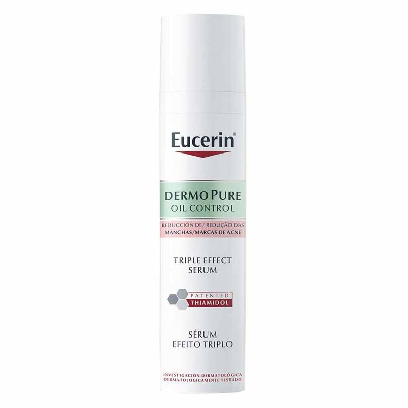 EUCERIN Sérum Facial Antiacne Dermo Pure Efeito Triplo Antioleosidade 40ml