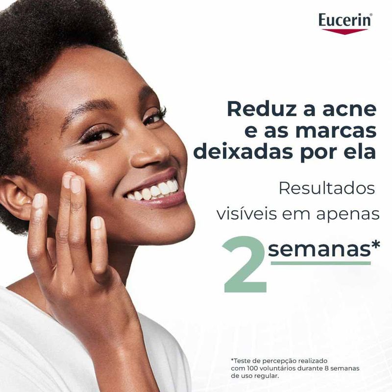 EUCERIN Sérum Facial Antiacne Dermo Pure Efeito Triplo Antioleosidade 40ml