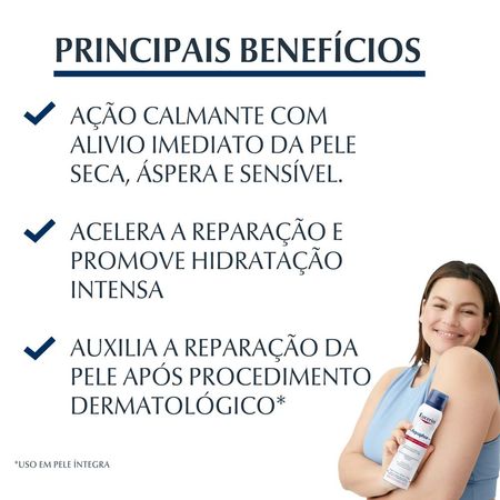 EUCERIN Spray Corporal Reparador Aquaphor Hidratação Intensiva 360° 150ml